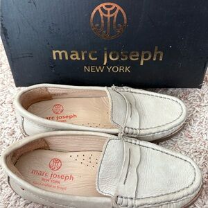 Marc Joseph Kids Cream Loafers